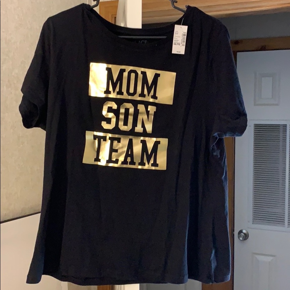 Mom/Son team t - shirt NWT